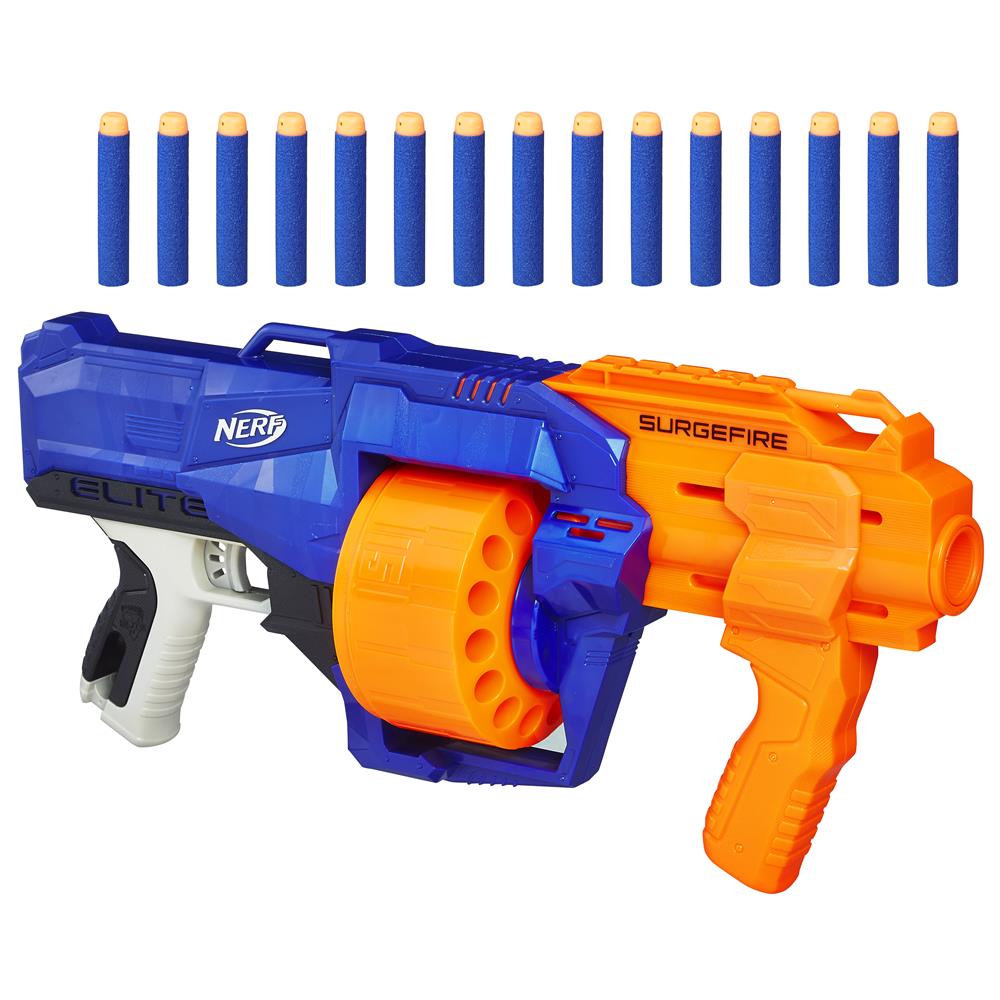 Lançador de Dardos Nerf Hasbro Surgefire