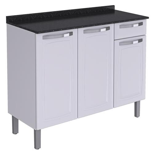 Balcão Triplo Itatiaia Daniele com 3 Portas e 1 Gaveta - Branco é boa?