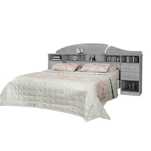 Cabeceira para Cama Queen Size Fênix Loreta com 2 Mesas é boa?