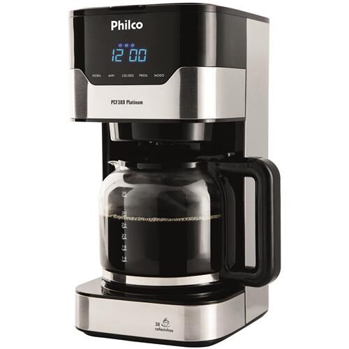 Cafeteira Elétrica Philco Platinum PCFD38 até 38 cafés - Preta é boa?