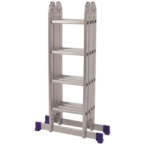 Escada Multifuncional Mor 5134 em Alumínio 4x4 16 Degraus com Plataforma é boa?