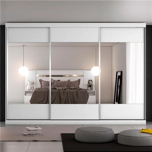 Guarda-Roupa Móveis Europa Milano com Espelho, 3 Portas e Correr e 4 Gavetas é boa?