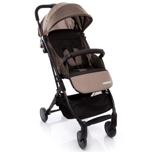 Menor preço em Carrinho de Bebê Cosco Pocket Clever Mescla - Bege