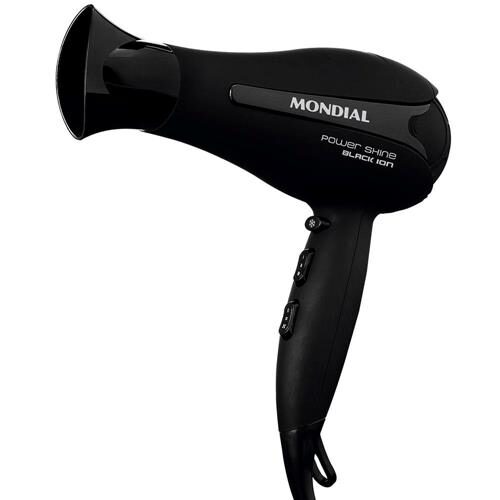 Secador de Cabelos Mondial Power Shine Black SC-13 - Preto é boa?
