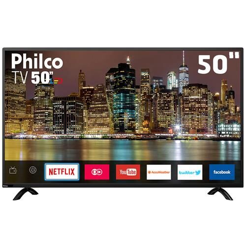 Smart TV LED 50" Full HD Philco PTV50E60SN com Netflix, Midiacast, Dolby Audio, Processador Dual Core, HDMI e USB é boa?