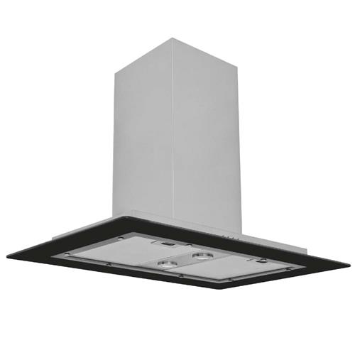 Coifa Ilha Tramontina Vetro Isla Flat 94832 - 90 cm - Inox Menor preço em Coifa Ilha Tramontina Vetro Isla Flat 94832 - 90 cm - Inox