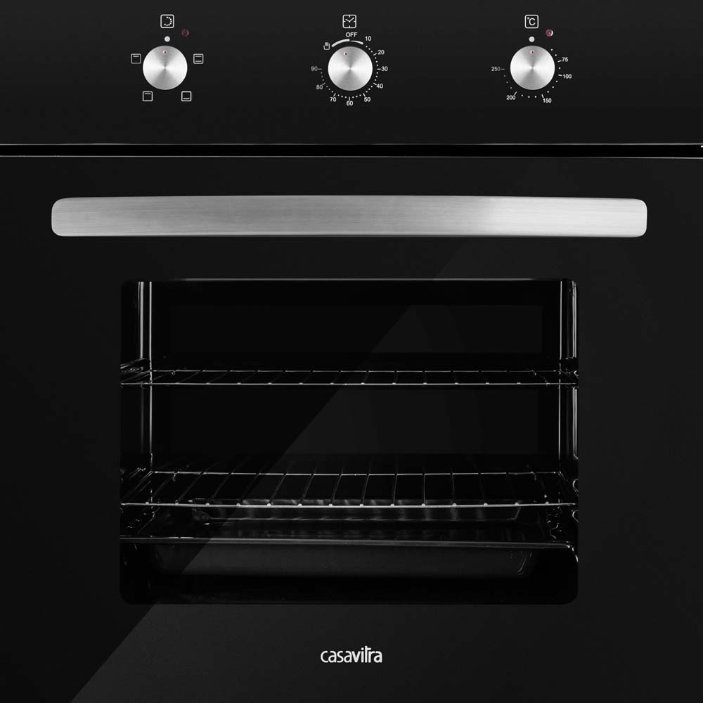 Forno El Trico De Embutir Casavitra Com Grill Temporizador E Porta Forno El Trico De Embutir Casavitra Com Grill Temporizador E Porta