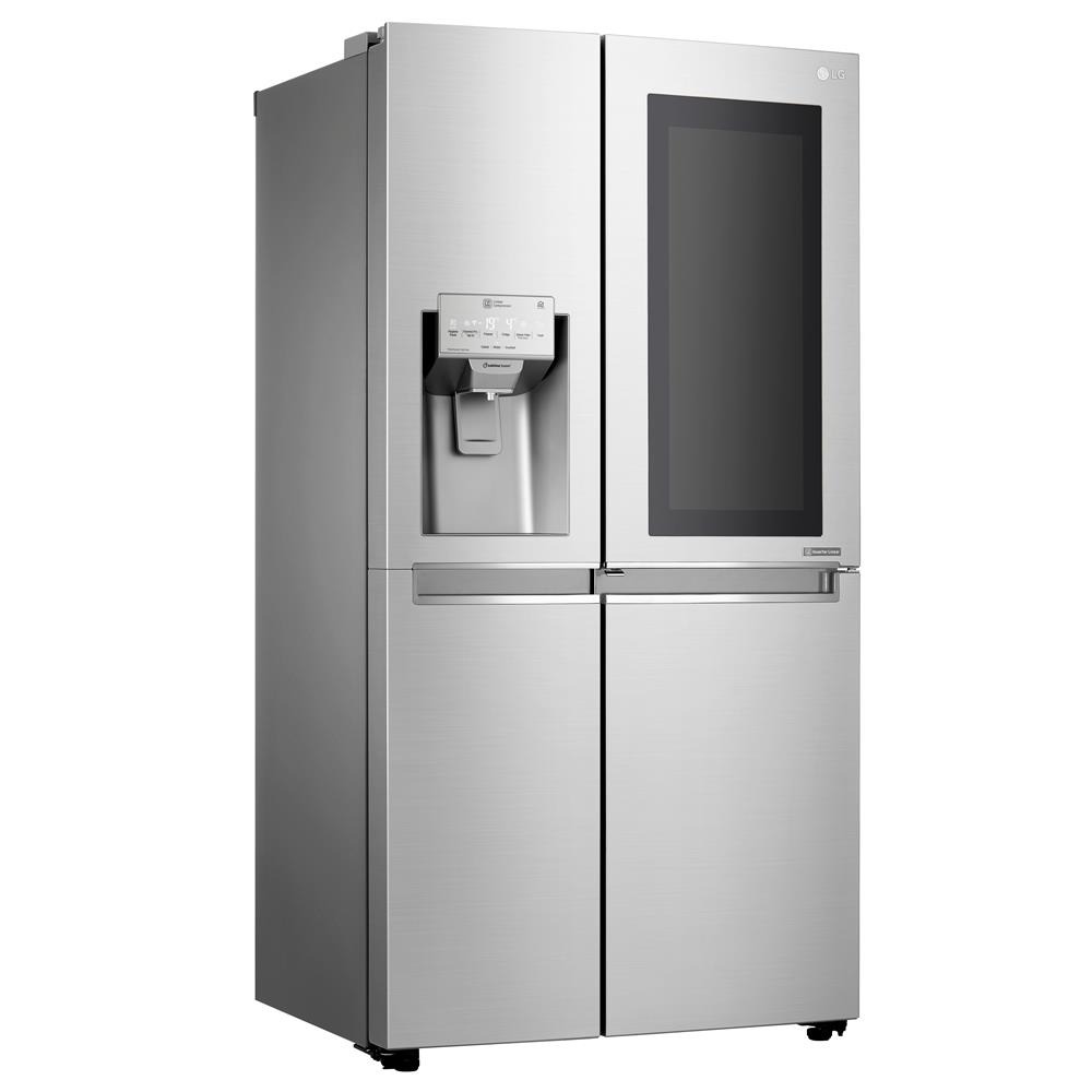 Refrigerador Lg Side By Lancaster Instaview Prata 601