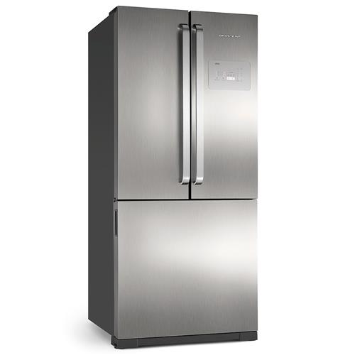 Refrigerador Brastemp Side Inverse BRO80AK Evox - 540L Menor preço em Refrigerador Brastemp Side Inverse BRO80AK Evox - 540L