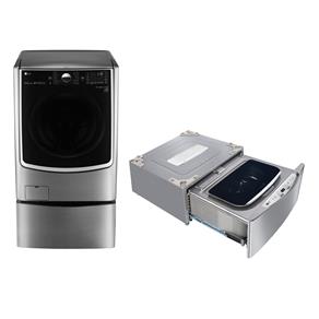 Lava e Seca LG WD17VTS6 Automática 17Kg Inox 22...
