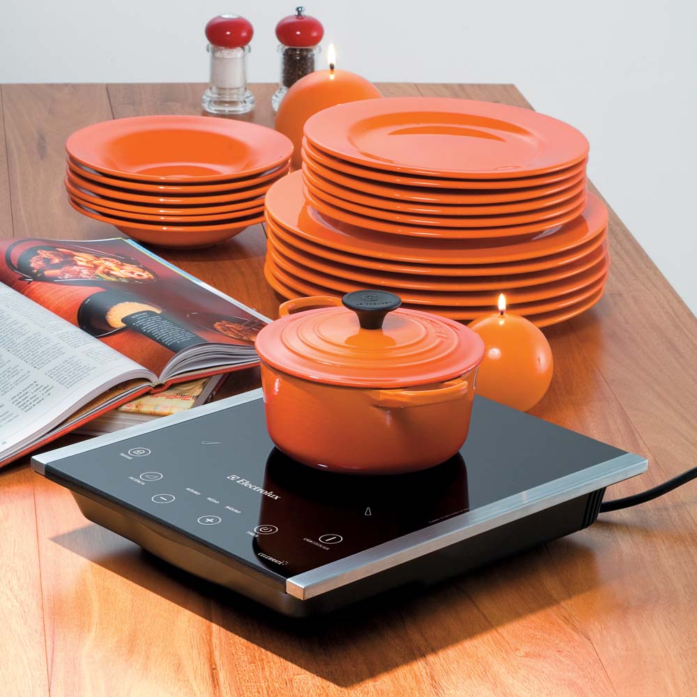 Cooktop Elétrico 1 Boca Electrolux Celebrate ICP30 Portátil Preto