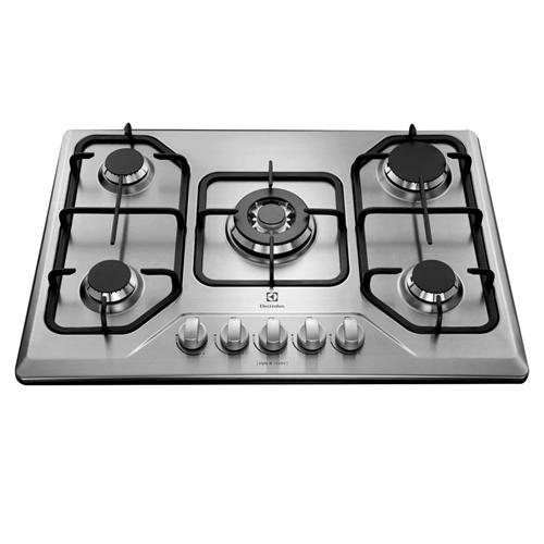 Cooktop a Gás 5 Bocas Electrolux GT75X com Queimador Tripla Chama e