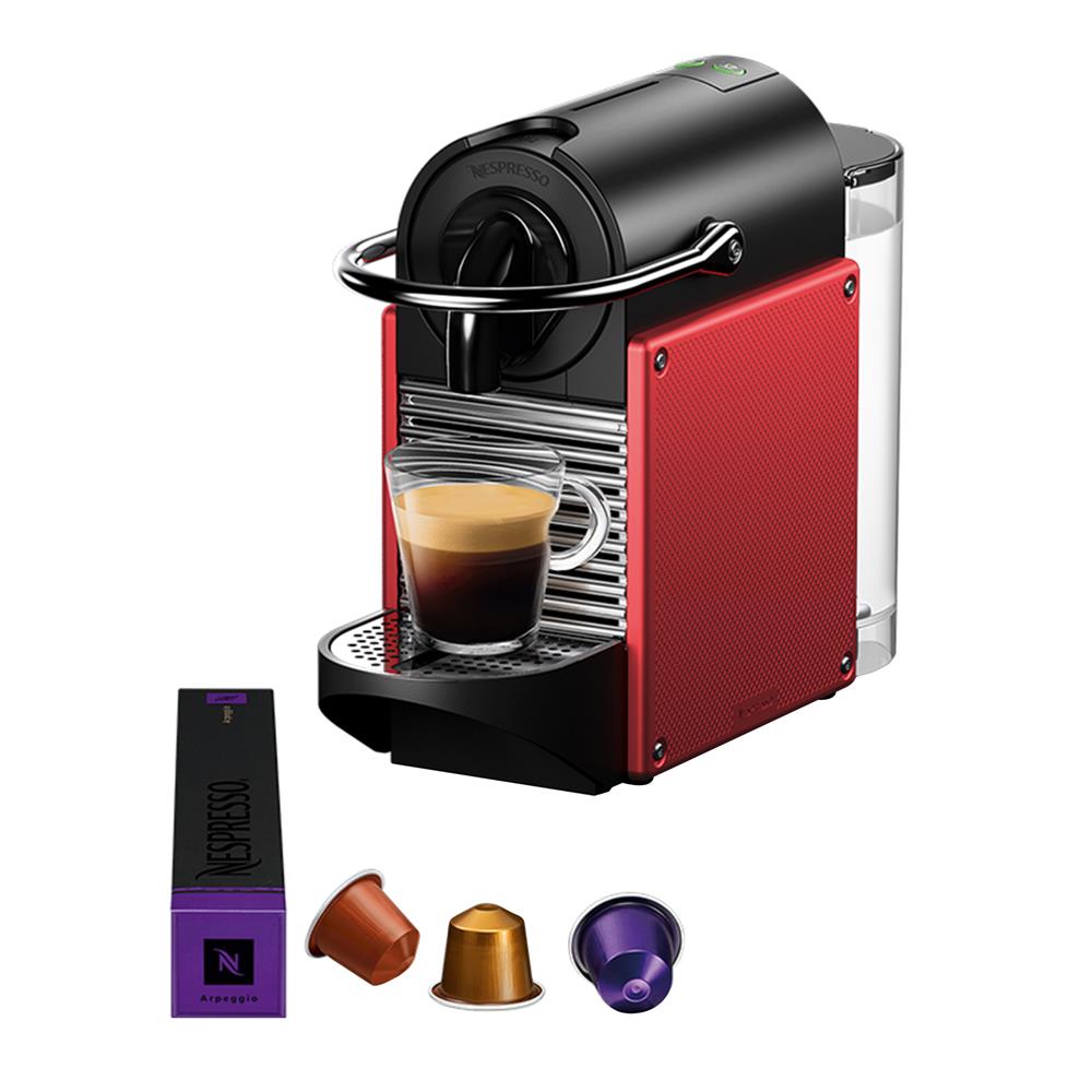 Máquina de Café Nespresso Pixie D60 Vermelho Carmine