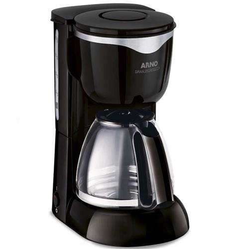 Menor preço em Cafeteira Arno Gran Perfectta CAFG com Capacidade de 20 a 30 cafés e Sistema Corta Pingos – Preta