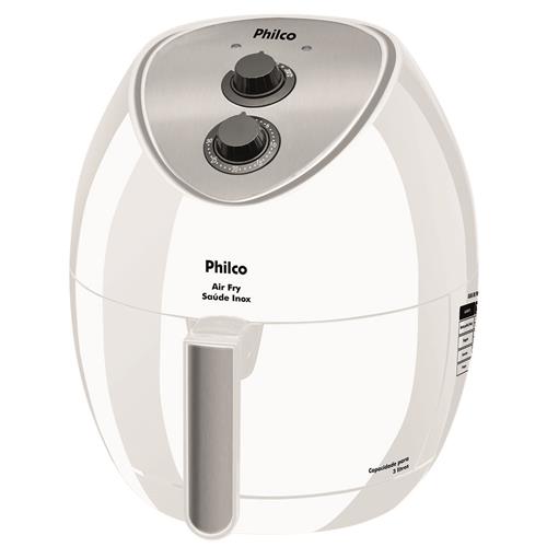 Fritadeira Air Fry Saúde Philco Inox Branca