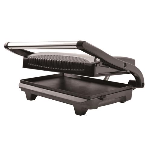 Sanduicheira e Grill Britânia Press Inox Preto/Inox Sanduicheira