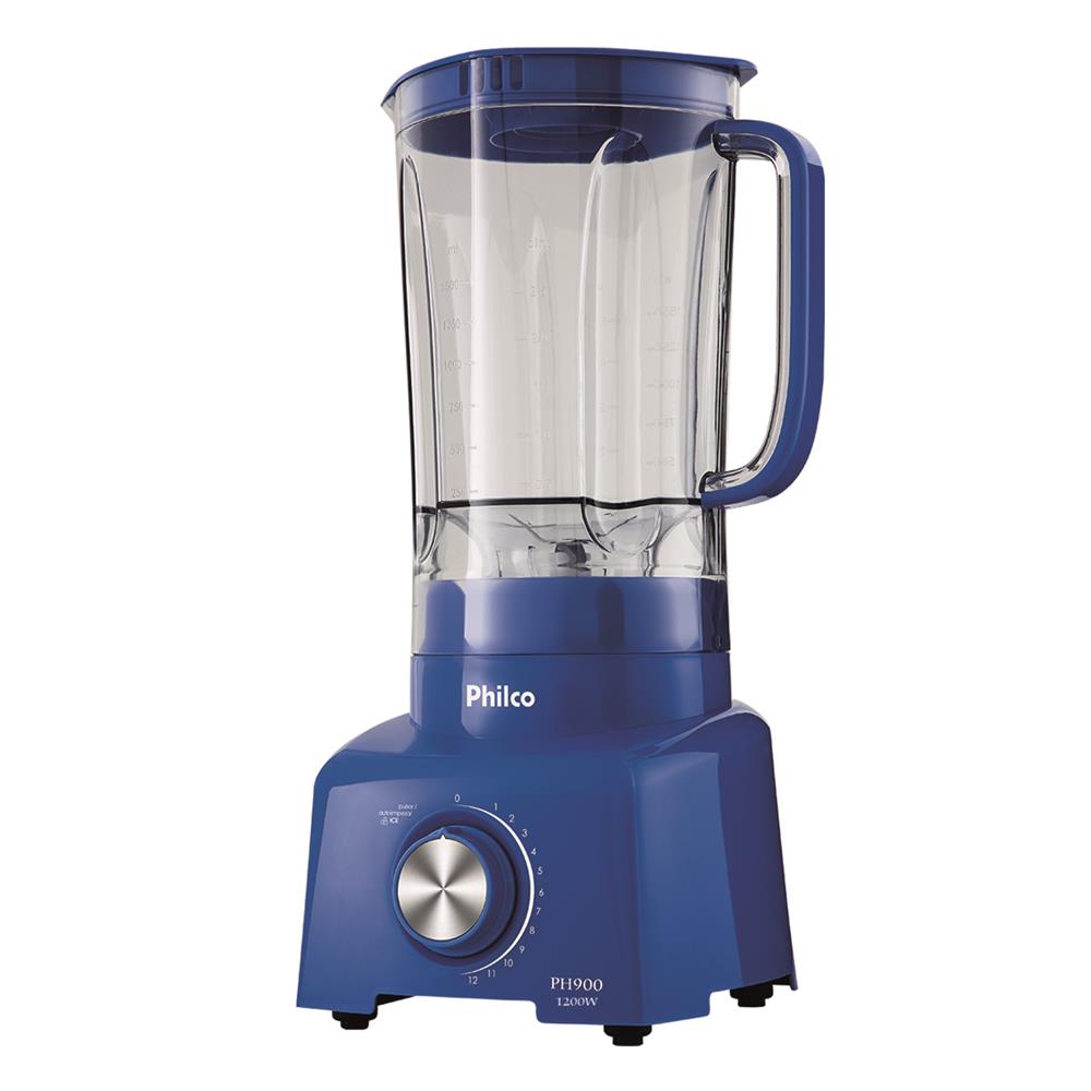 Liquidificador Philco Ph900 Com 12 Velocidades E 900w Azul Liquidificador Philco Ph900 Com 12 Velocidades E 900w Azul