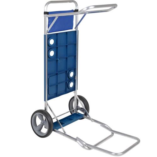 Carrinho de Praia com Avanço para Caixa Térmica Mor - Azul é boa?