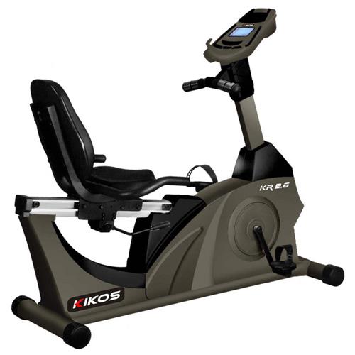 Bicicleta Ergométrica Eletromagnética Horizontal Kiko's KR 9.6 - Preto/Chumbo Menor preço em Bicicleta Ergométrica Eletromagnética Horizontal Kiko's KR 9.6 - Preto/Chumbo