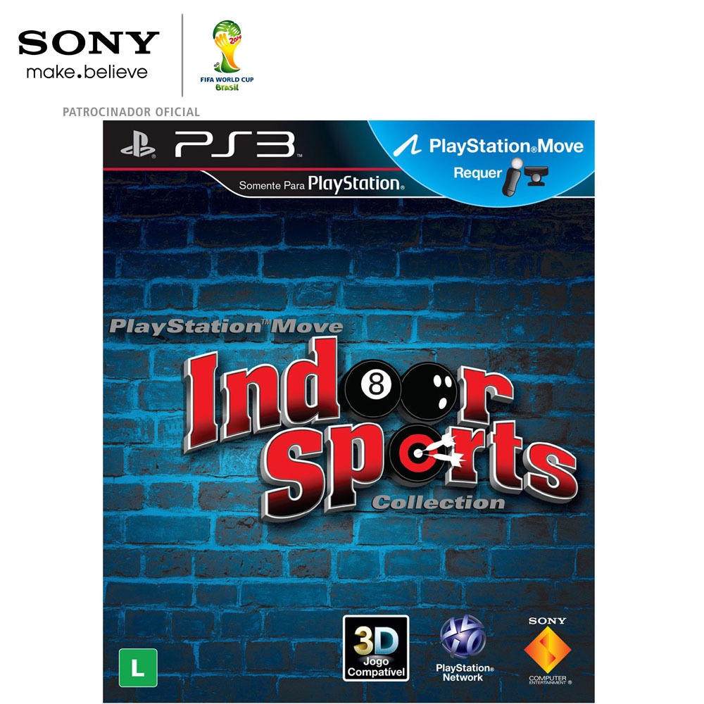 Jogo PlayStation Move Indoor Sports Collection PS3 Jogos