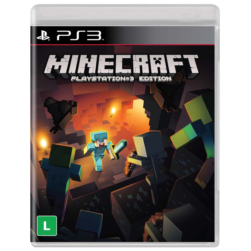 Jogo Minecraft PlayStation Edition- PS3 - Jogos 