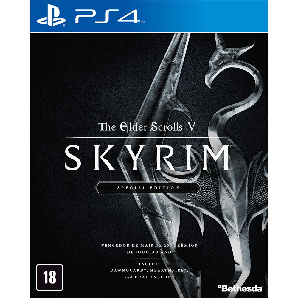 Jogo The Elder Scrolls V Skyrim Special Edition Ps4 Jogos
