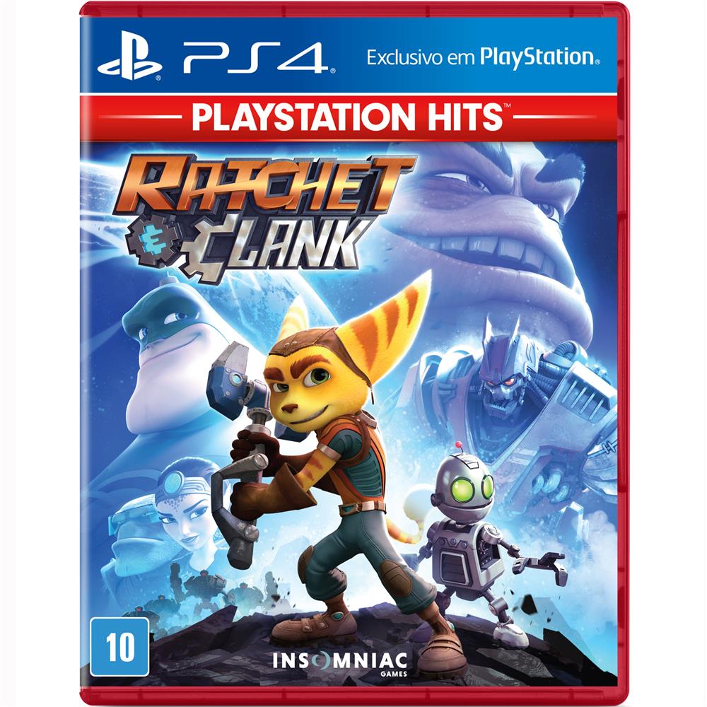 Jogo Ratchet & Clank Playstation Hits PS4 Jogos Playstation 4 no