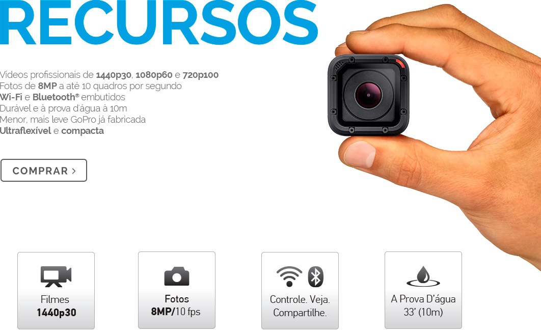 Recursos HERO4 Session