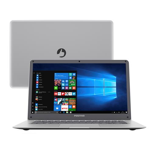 Notebook Positivo Quad Core 2GB 32GB SSD Tela 14” Windows 10 Motion Q232A Menor preço em Notebook Positivo Quad Core 2GB 32GB SSD Tela 14” Windows 10 Motion Q232A