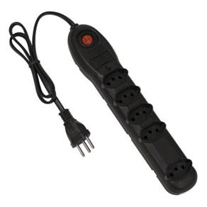 Filtro de Linha Force Line 5001 com 5 Tomadas Bivolt - Preto é boa?