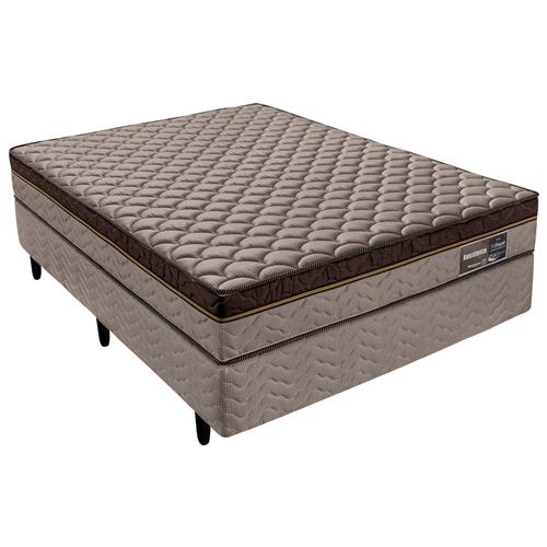 Cama Box de Casal Minaspuma + Colchão de Casal Minaspuma Resistence com Molas Bonnel e Pillow Inn 60x138x188 cm - Bege/Marrom é boa?
