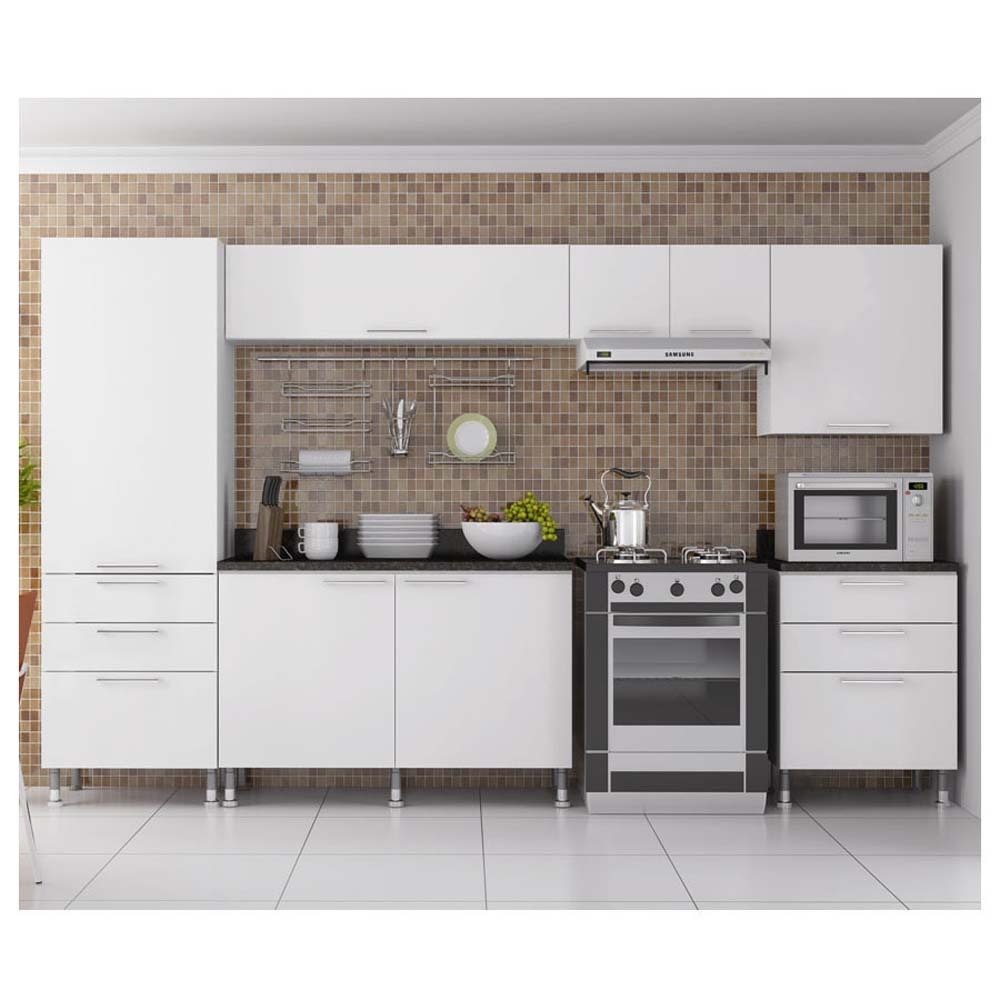 Cozinha Compacta Ditalia Murano 6 Pe As Branco Cozinha Compacta Cozinha Compacta Ditalia Murano 6 Pe As Branco Cozinha Compacta