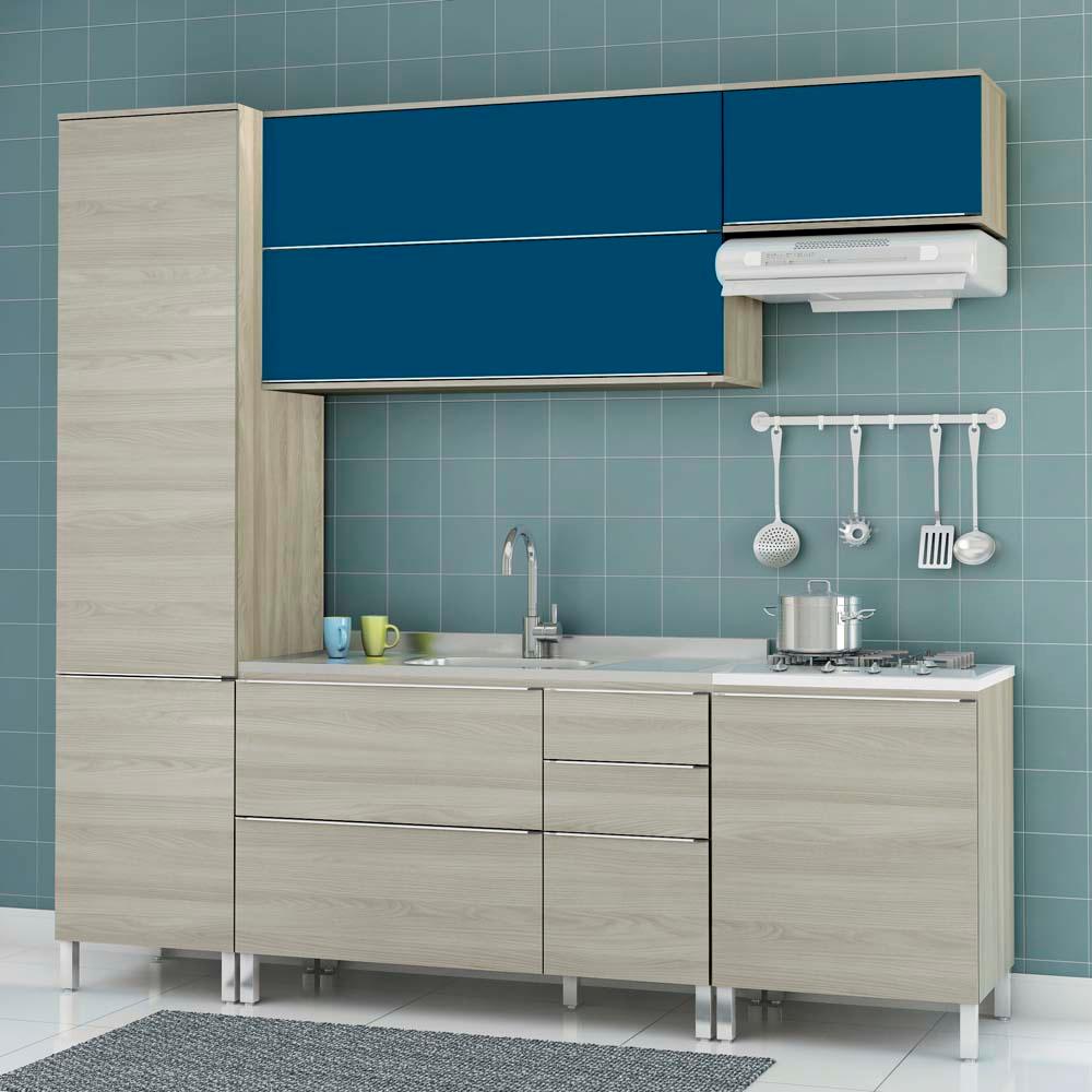 Cozinha Compacta Kappesberg Versatti 6 Pe As Com 8 Portas E 3 Cozinha Compacta Kappesberg Versatti 6 Pe As Com 8 Portas E 3