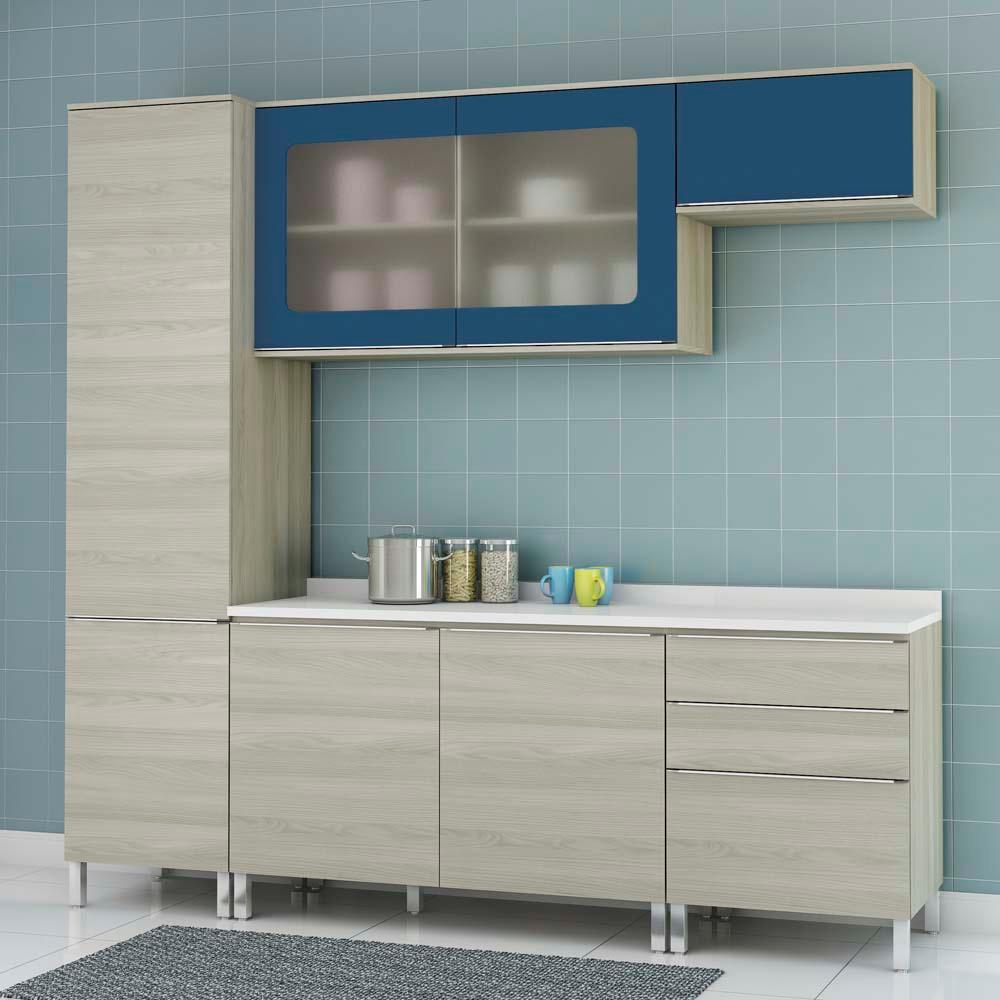 Cozinha Compacta Kappesberg Versatti 7 Pe As Com 7 Portas E 3 Cozinha Compacta Kappesberg Versatti 7 Pe As Com 7 Portas E 3