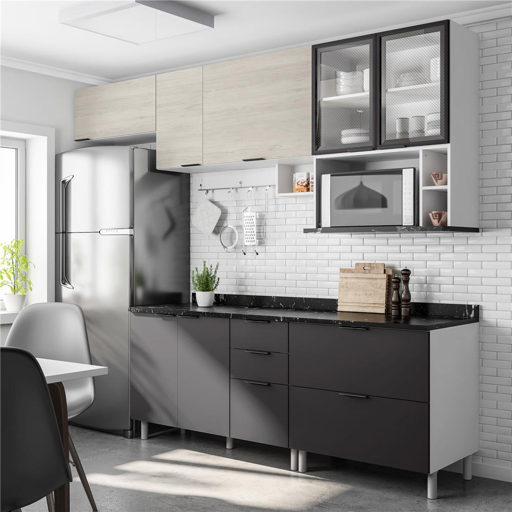 Cozinha Bartira Izabel Com 7 Portas E 5 Gavetas Cozinha Compacta Cozinha Bartira Izabel Com 7 Portas E 5 Gavetas Cozinha Compacta