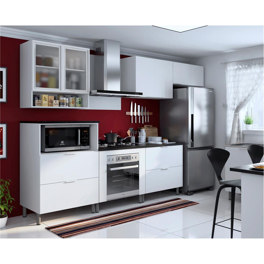 Cozinha Compacta Bartira Izabel Com 5 Portas E 4 Gavetas Cozinha Cozinha Compacta Bartira Izabel Com 5 Portas E 4 Gavetas Cozinha