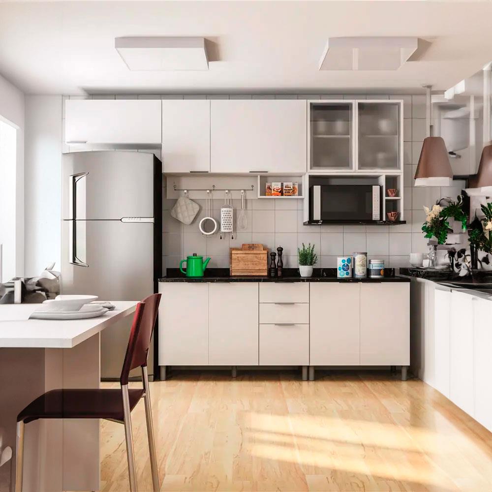 Cozinha Bartira Izabel Com 9 Portas E 3 Gavetas Cozinha Compacta Cozinha Bartira Izabel Com 9 Portas E 3 Gavetas Cozinha Compacta