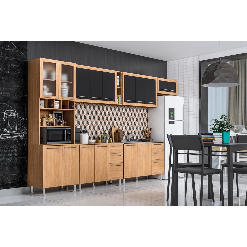 Cozinha Dit Lia Hort Ncia Com 16 Portas 6 Gavetas E Pia Bella Inox Cozinha Dit Lia Hort Ncia Com 16 Portas 6 Gavetas E Pia Bella Inox
