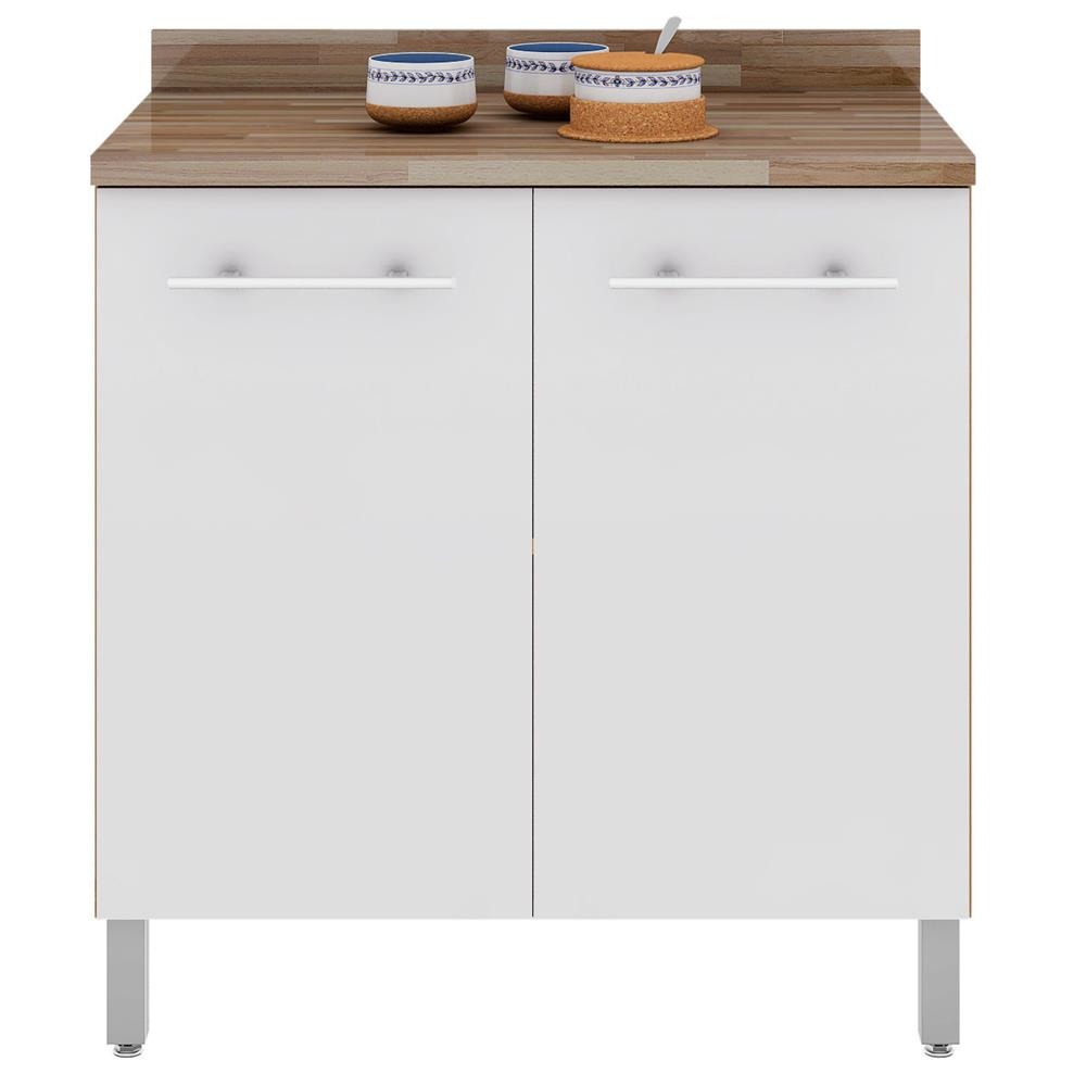 Balc O Bartira Roberta Com 2 Portas 655 4563 Branco Imbuia Balc O Bartira Roberta Com 2 Portas 655 4563 Branco Imbuia