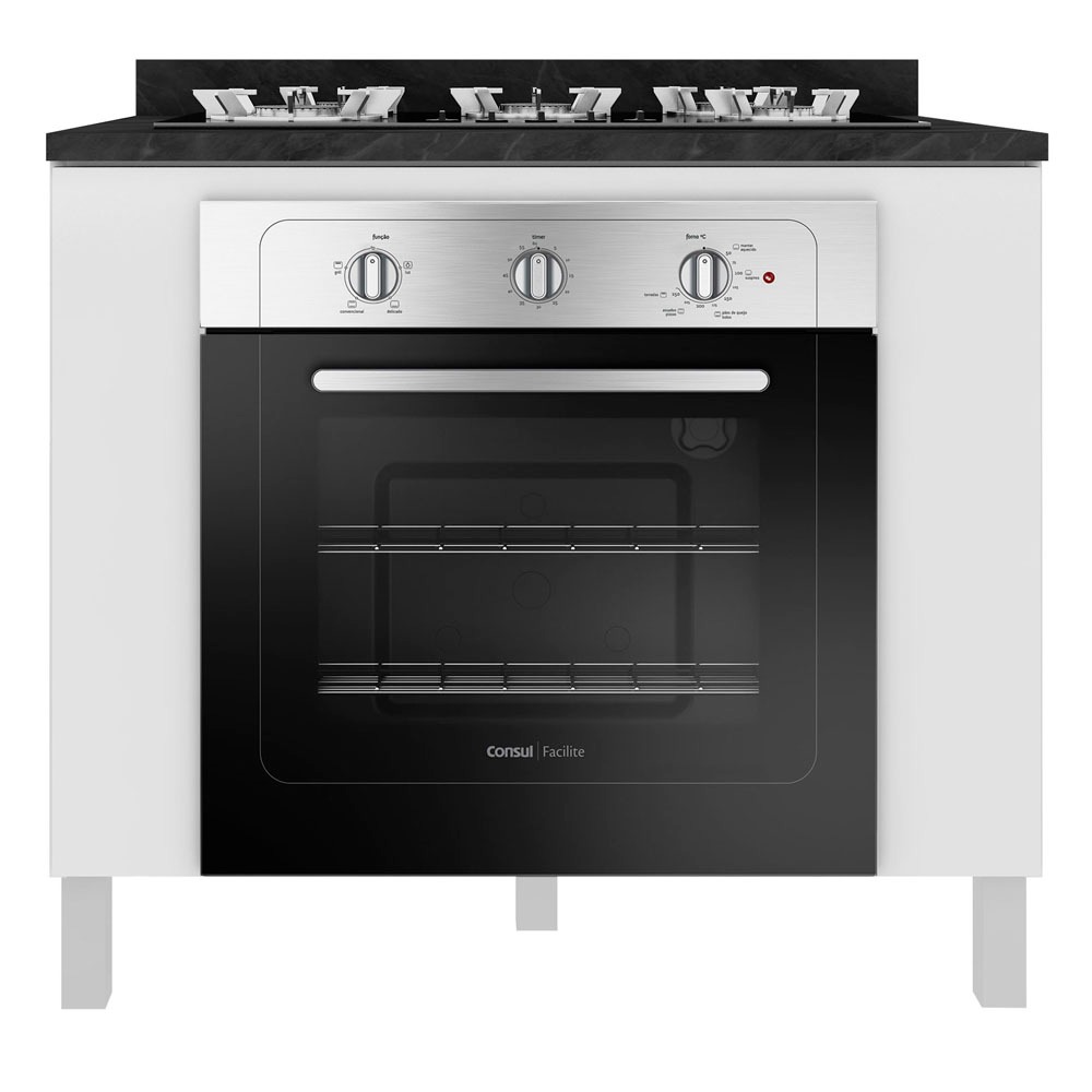 Balc O Bartira Chef Para Forno E Cooktop Para 4 Ou 5 Bocas Cozinha Balc O Bartira Chef Para Forno E Cooktop Para 4 Ou 5 Bocas Cozinha