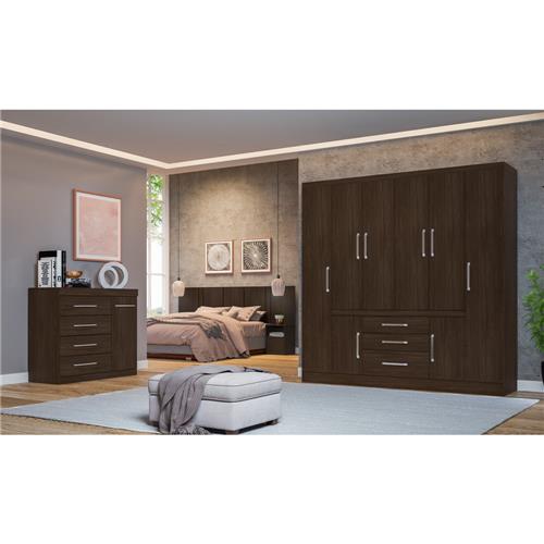 Guarda-Roupa Demóbile Savana com Cômoda Córdoba e Cabeceira para Cama Box Casal/Queen Lyra é ruim? Guarda-Roupa Demóbile Savana com Cômoda Córdoba e Cabeceira para Cama Box Casal/Queen Lyra é boa?