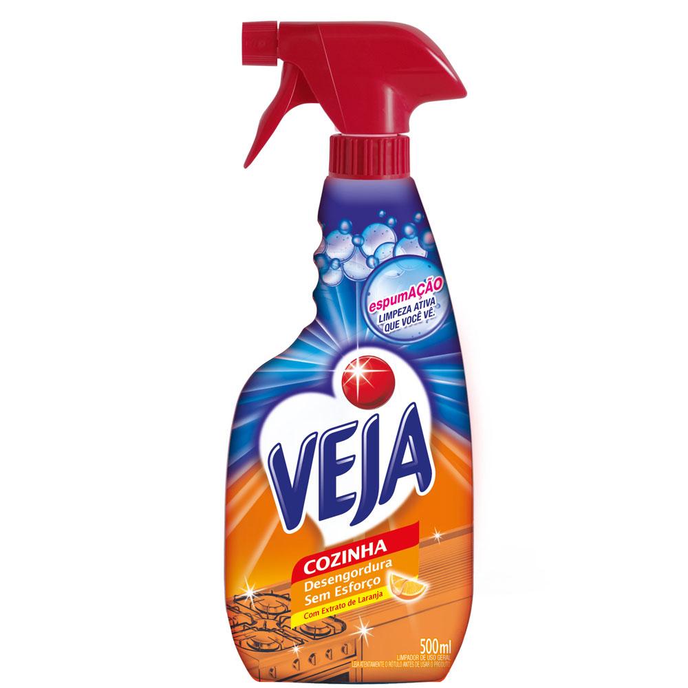 Limpador Desengordurante Veja Para Cozinha Laranja 500 Ml Limpador Desengordurante Veja Para Cozinha Laranja 500 Ml