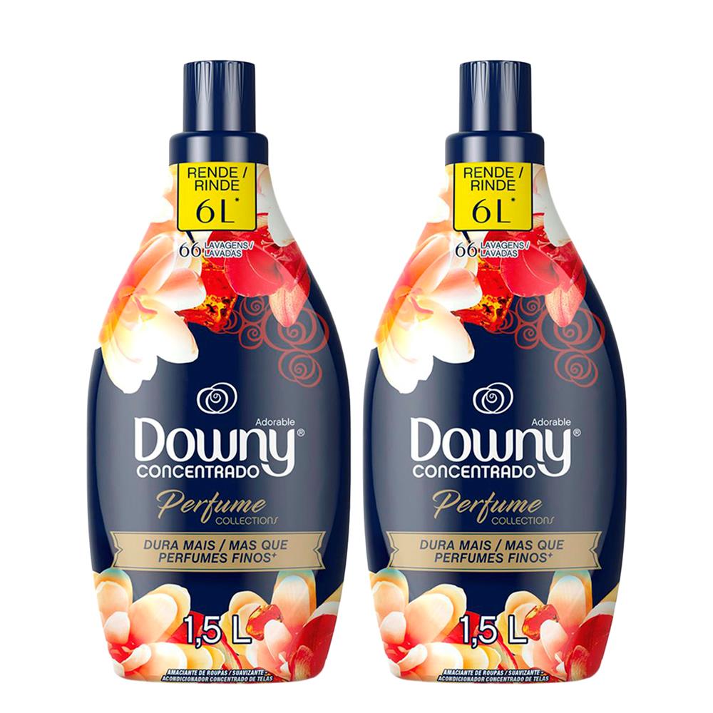 Amaciante Downy Concentrado Adorable 1,5L - 2 Unidades 2-AMACIANTE-CONCENTRADO-DOWNY-PERFUME-COLLECTIONS