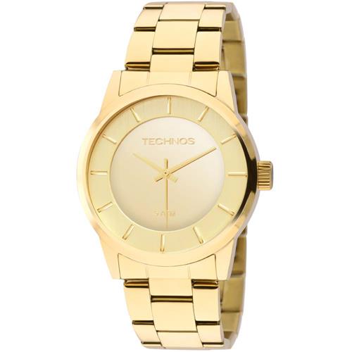 Relógio Feminino Analógico Technos 2035LQA4D - Dourado Menor preço em Relógio Feminino Analógico Technos 2035LQA4D - Dourado