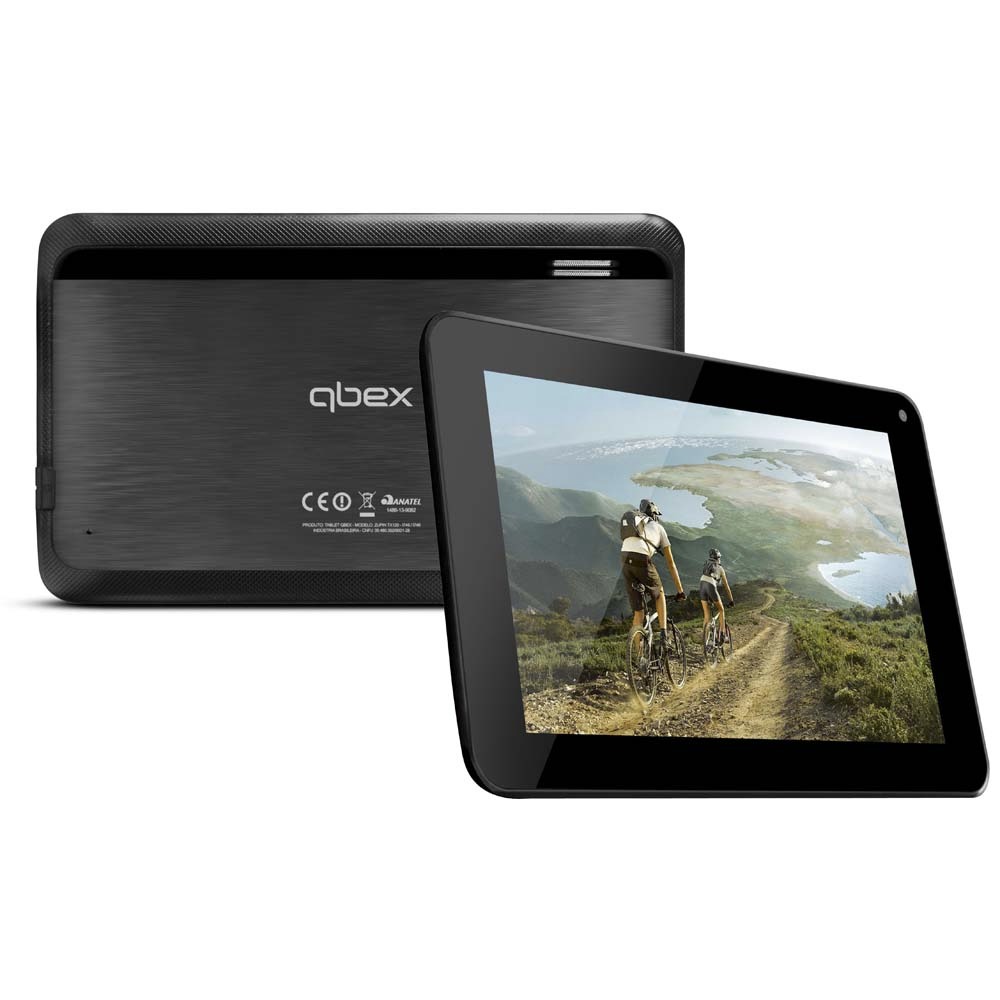 Tablet Qbex Zupin TX120 com Tela de 7", 4GB, Câmera, WiFi, Suporte à