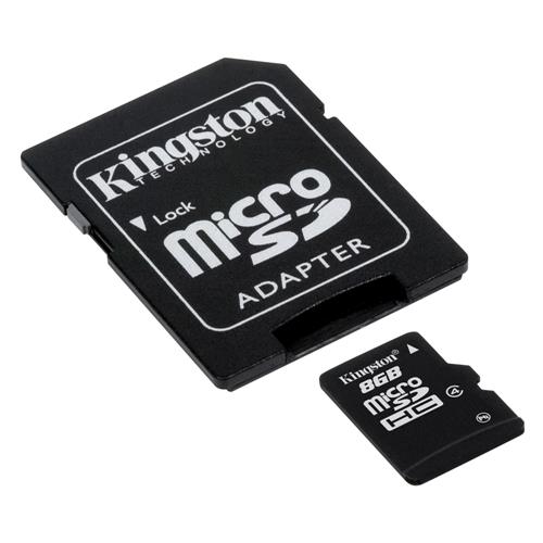 Cartão de Memória Kingston Classe 4 SDC4/8GB MicroSDHC de 8GB + 1 Adaptador SD  é boa?