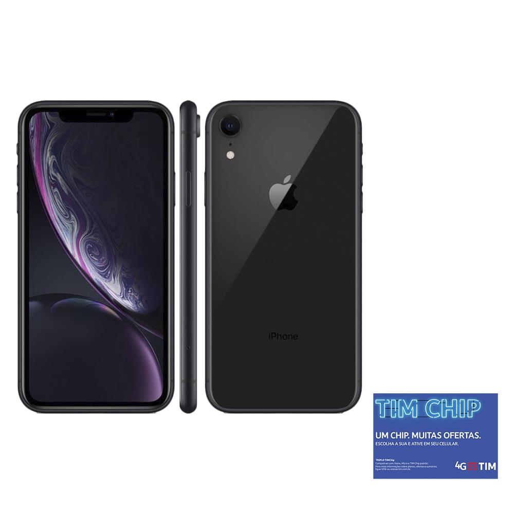 iPhone XR 64GB Tela 6.1" - Apple