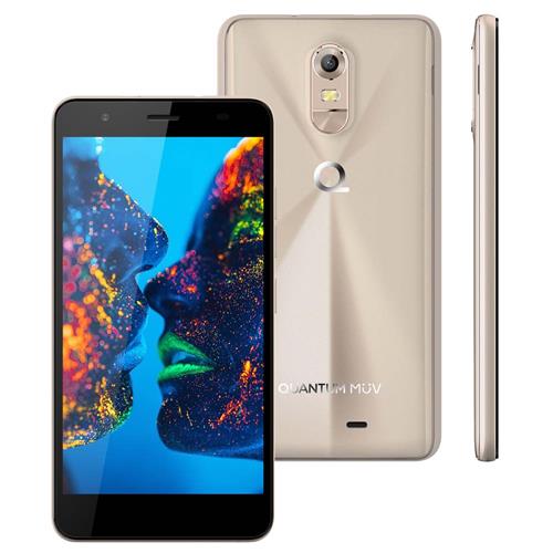 Smartphone Quantum MÜV Mirage Gold com 16GB, Dual Chip, Tela HD TrueView de 5.5", Câmera 13MP, 4G, Wi-Fi, Android 6.0 e Processador Quad Core é boa?