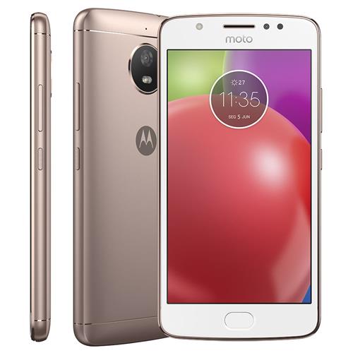 Smartphone Motorola Moto E4 XT1763 Ouro Rose com 16GB, Tela 5'', Dual Chip, Android 7.1, 4G, Câmera 8MP, Processador Quad-Core e 2GB de RAM Menor preço em Smartphone Motorola Moto E4 XT1763 Ouro Rose com 16GB, Tela 5'', Dual Chip, Android 7.1, 4G, Câmera 8MP, Processador Quad-Core e 2GB de RAM