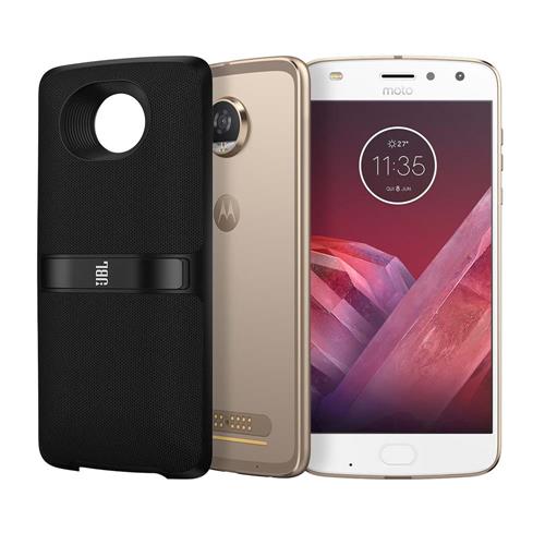Smartphone Motorola Moto Z2 Play New SoundBoost 2 Ouro 64GB, Tela 5.5'', Dual Chip, Câmera 12MP, Android 7.1, Processador Octa-Core e 4GB de RAM Menor preço em Smartphone Motorola Moto Z2 Play New SoundBoost 2 Ouro 64GB, Tela 5.5'', Dual Chip, Câmera 12MP, Android 7.1, Processador Octa-Core e 4GB de RAM